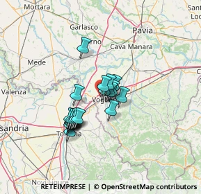 Mappa Via Pietro Nenni, 27058 Voghera PV, Italia (9.844)