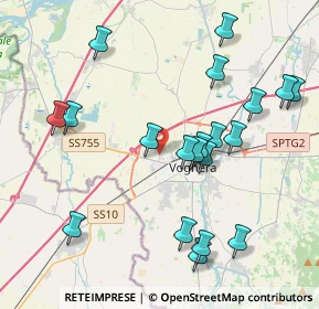 Mappa Via Pietro Nenni, 27058 Voghera PV, Italia (4.312)