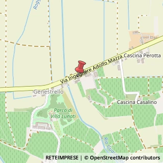 Mappa Via Ingegnere Adolfo Mazza, 53, 27054 Montebello della Battaglia, Pavia (Lombardia)