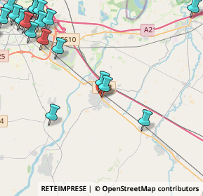 Mappa Via Eugenio Montale, 29010 Pontenure PC, Italia (6.845)