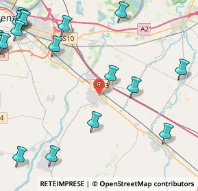 Mappa Via Eugenio Montale, 29010 Pontenure PC, Italia (6.833)