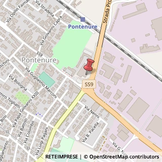Mappa Via Eugenio Montale, 11 - 13, 29010 Pontenure, Piacenza (Emilia Romagna)