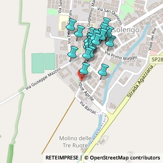 Mappa Via Fausto Coppi, 29020 Gossolengo PC, Italia (0.21923)