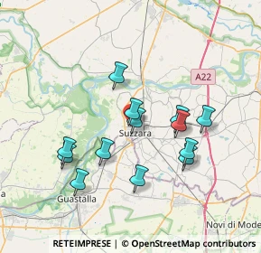 Mappa Strada Pasine, 46029 Suzzara MN, Italia (6.61)