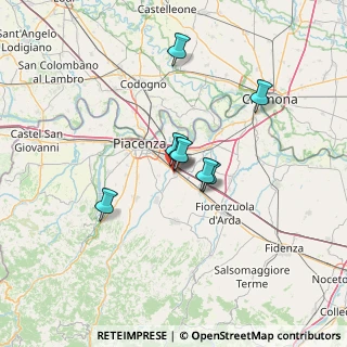 Mappa Via Aldo Moro, 29010 Pontenure PC, Italia (27.20308)
