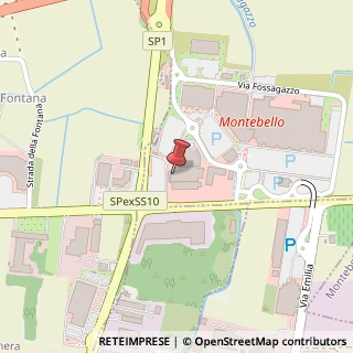 Mappa Centro Commerciale Montebello, 27054 Montebello della Battaglia, Pavia (Lombardia)