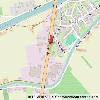 Mappa Via Nazionale, 1/3, 45033 Bosaro, Rovigo (Veneto)