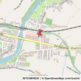 Mappa Via Piacenza Ang. Strada Braide, 27058 Voghera, Pavia (Lombardia)