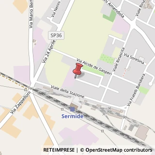 Mappa Via F. Turati, 4, 46028 Sermide, Mantova (Lombardia)