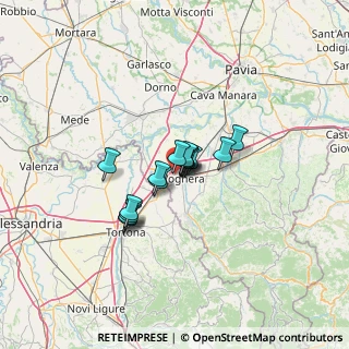 Mappa Strada dei Prati Nuovi, 27058 Voghera PV, Italia (7.71533)