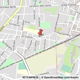 Mappa Via San Quirico, 12, 10042 Nichelino, Torino (Piemonte)
