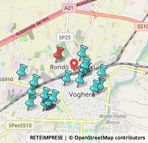 Mappa Via Anna Mascherini, 27058 Voghera PV, Italia (0.8985)