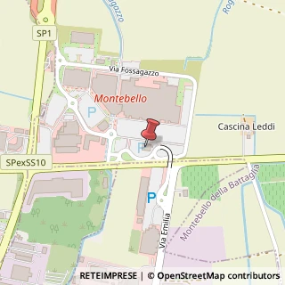 Mappa Via Ing. Adolfo Mazza, 50, 27054 Montebello della Battaglia, Pavia (Lombardia)