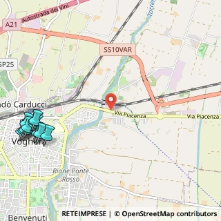 Mappa Via Serafino Puricelli, 27058 Voghera PV, Italia (1.68417)