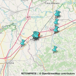 Mappa Via Serafino Puricelli, 27058 Voghera PV, Italia (6.08462)