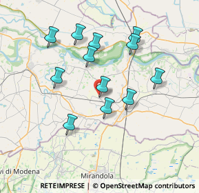 Mappa 46020 Schivenoglia MN, Italia (6.73667)