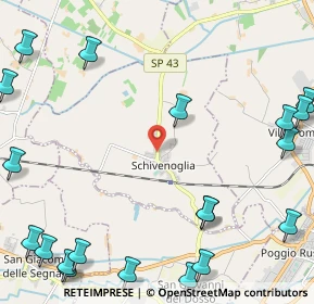 Mappa 46020 Schivenoglia MN, Italia (3.3915)