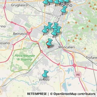 Mappa Via Stupinigi, 10042 Nichelino TO, Italia (6.212)