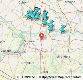 Mappa Via G. Garibaldi, 46020 Pegognaga MN, Italia (16.0635)