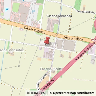 Mappa Strada Bussolino, 6, 27050 Casei Gerola, Pavia (Lombardia)