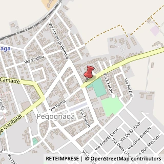 Mappa Strada Chiaviche, 9, 46020 Pegognaga, Mantova (Lombardia)