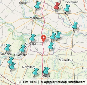 Mappa Via Chiaviche, 46020 Pegognaga MN, Italia (21.55313)