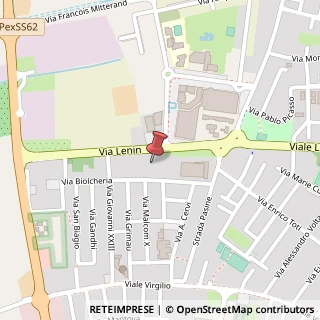 Mappa Via Centoventunesima Brigata Garibaldi,  11, 46029 Suzzara, Mantova (Lombardia)