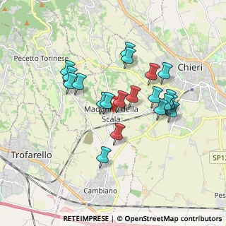 Mappa Aimerito, 10020 Cambiano TO, Italia (1.5865)