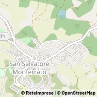 Map San Salvatore Monferrato