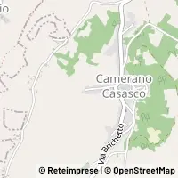 Kartta Camerano Casasco