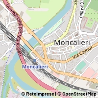 Karte Moncalieri