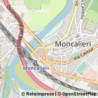 Mapa Moncalieri