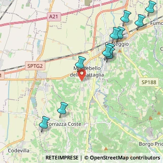 Mappa Via Goffredo Mameli, 27054 Montebello della Battaglia PV, Italia (2.65545)