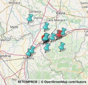 Mappa Via Antonio Cagnoni, 27058 Voghera PV, Italia (8.20143)