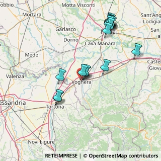 Mappa Via Antonio Cagnoni, 27058 Voghera PV, Italia (17.15059)