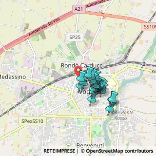 Mappa Via Antonio Cagnoni, 27058 Voghera PV, Italia (0.6545)