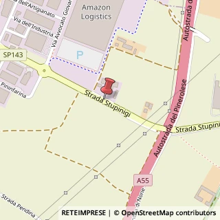 Mappa Strada Stupinigi, 101, 10043 Orbassano, Torino (Piemonte)