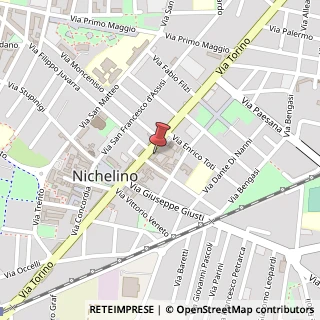 Mappa Via Torino, 127, 10042 Nichelino, Torino (Piemonte)
