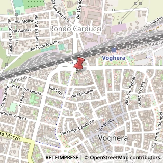 Mappa Via Don Giovanni Minzoni, 63, 27058 Voghera, Pavia (Lombardia)