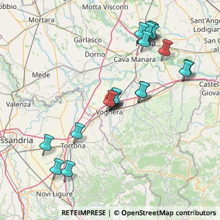 Mappa Via Rino Balladore, 27058 Voghera PV, Italia (17.23105)