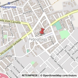 Mappa Piazza Vittorio Veneto, 22, 46020 Pegognaga, Mantova (Lombardia)
