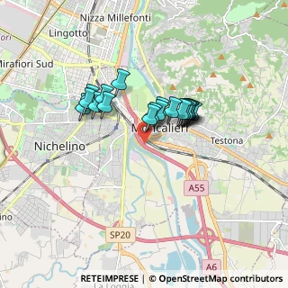 Mappa Strada Brandina, 10024 Moncalieri TO, Italia (1.27)