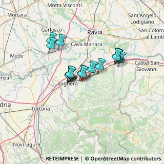 Mappa Sp Voghera, 27054 Montebello della Battaglia PV, Italia (10.095)