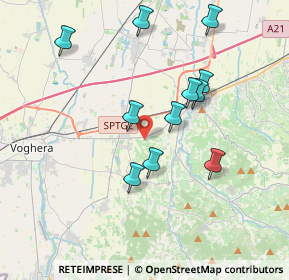 Mappa Sp Voghera, 27054 Montebello della Battaglia PV, Italia (3.60182)