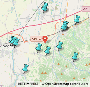 Mappa Sp Voghera, 27054 Montebello della Battaglia PV, Italia (4.64688)