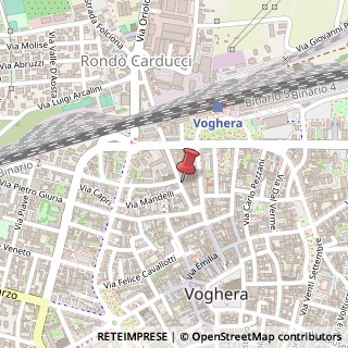 Mappa Via Giovanni Plana, 89, 27058 Voghera, Pavia (Lombardia)