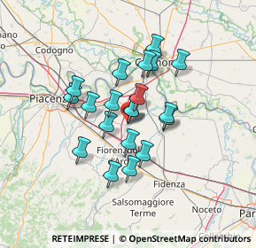 Mappa Via Zanebaldo Gocciadoro, 29016 Cortemaggiore PC, Italia (10.2435)