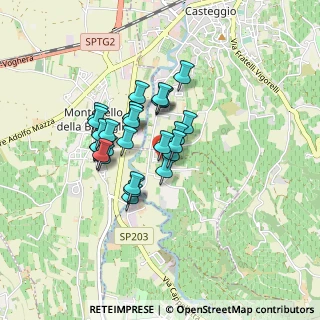 Mappa Via Magenta, 27054 Montebello della Battaglia PV, Italia (0.63333)