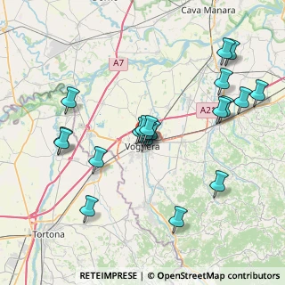 Mappa Via Teresio Scovenna, 27058 Voghera PV, Italia (7.9695)