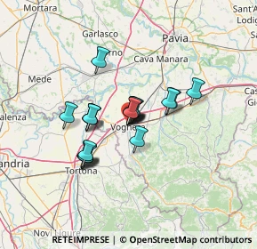 Mappa Via Teresio Scovenna, 27058 Voghera PV, Italia (9.149)
